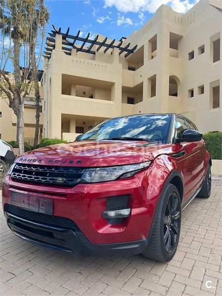 Brugt Land Rover Range Rover evoque Dynamic 190 HK (139 kW) 2014 Rød SUV