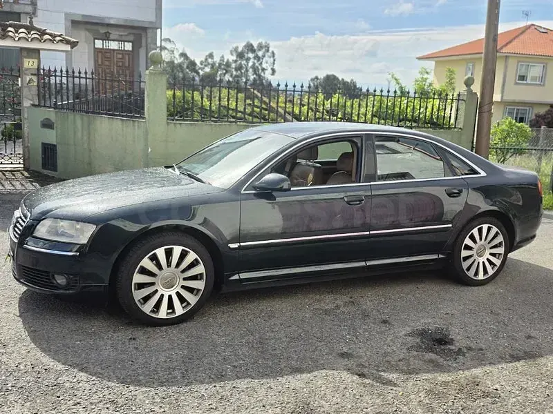 Usado Audi A8 233 CV (171 kW) 2007 Verde Berlina