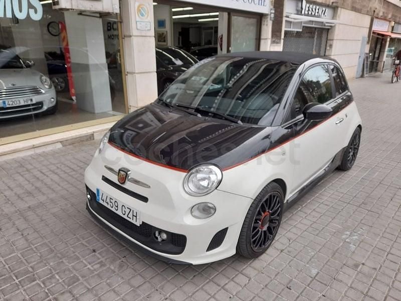 Usado Abarth 500C 140 CV (102 kW) 2010 Blanco Descapotable