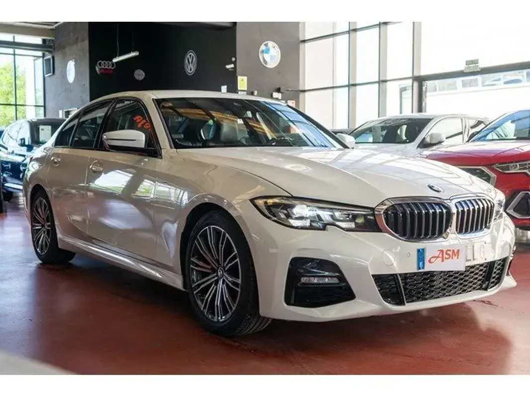 Usado BMW 318 Shadowline 150 CV (110 kW) 2020 Blanco Berlina