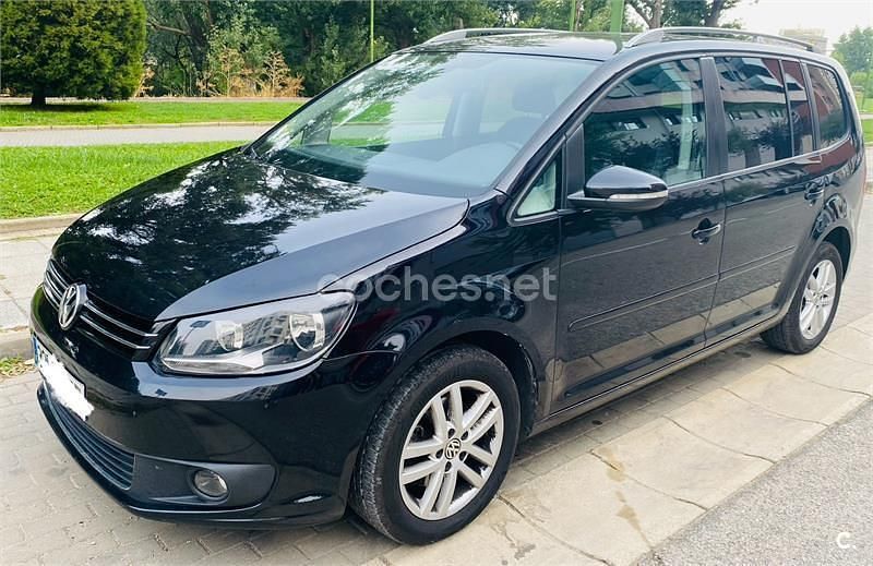 Negro Usado 2011 VW Touran Advance Monovolumen | 6900 € (Precio justo) - Imagen 1/4