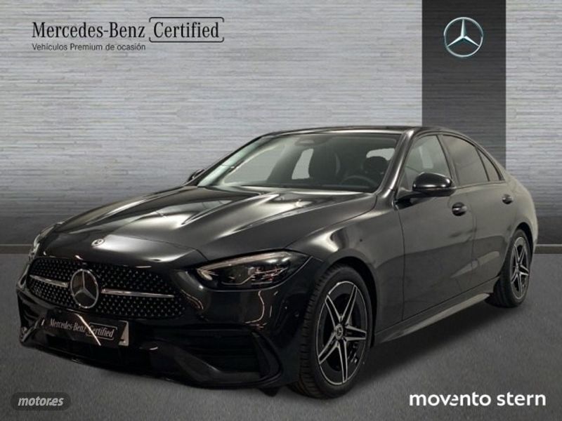 Gris grafito Nuevo 2024 Mercedes C200 AMG line Berlina | 48.900 € (Buen precio) - Imagen 1/4