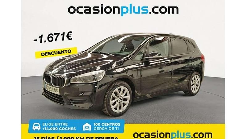 Negro Usado 2021 BMW 225 Active Tourer iPerformance Monovolumen | 16.719 € (Precio justo) - Imagen 1/4