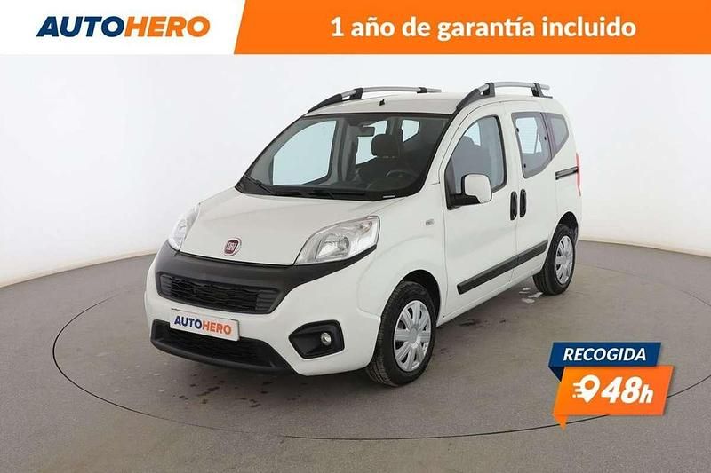 Blanco Usado 2017 Fiat Qubo Lounge Monovolumen | 10.999 € (Caro) - Imagen 1/3