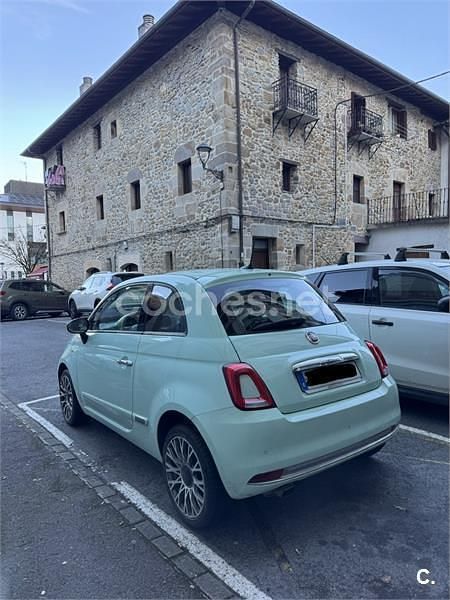 Usado Fiat 500 Lounge 69 CV (50 kW) 2017 Verde Berlina