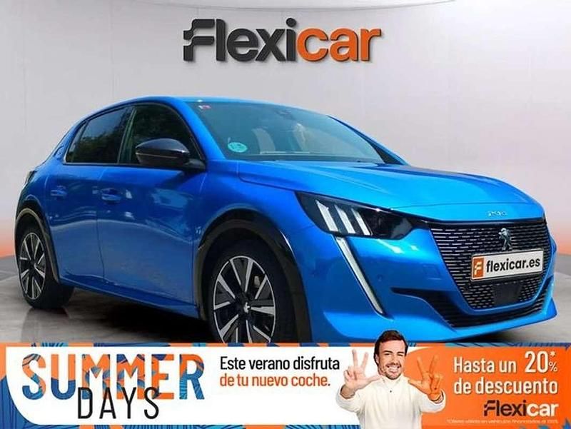 Azul Usado 2021 Peugeot 208 GT Utilitario | 14.690 € (Caro) - Imagen 1/4