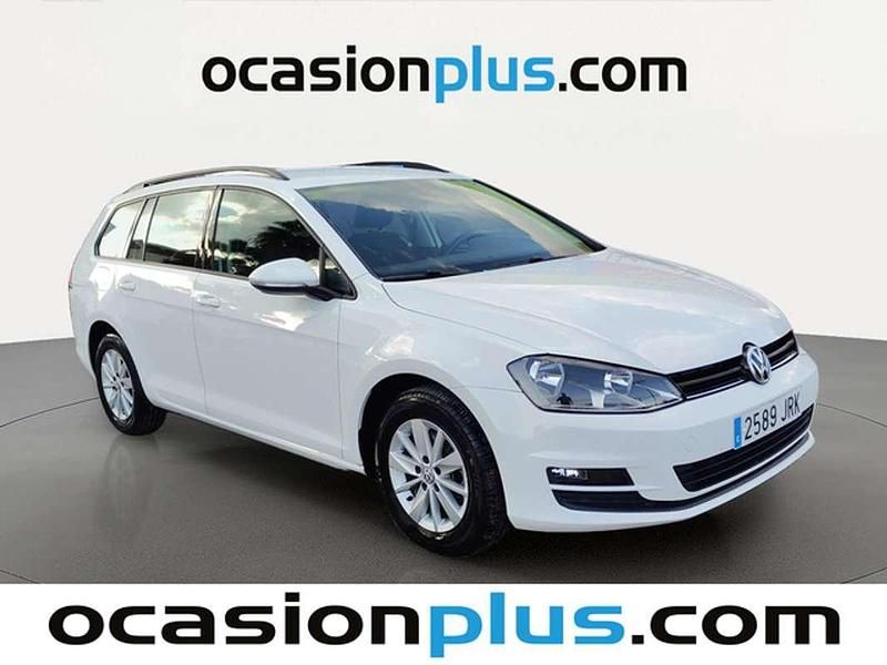 Usado VW Golf VII Business 110 CV (80 kW) 2016 Blanco Familiar