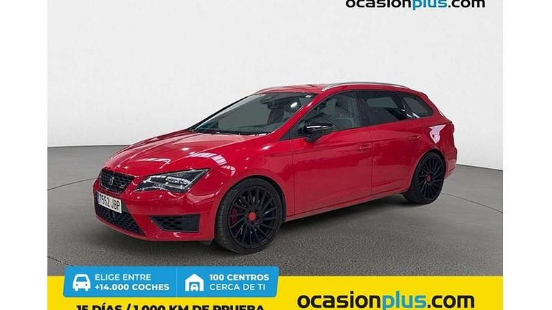 Rojo Usado 2014 Cupra Leon Familiar | 18.450 € (Buen precio) - Imagen 1/1