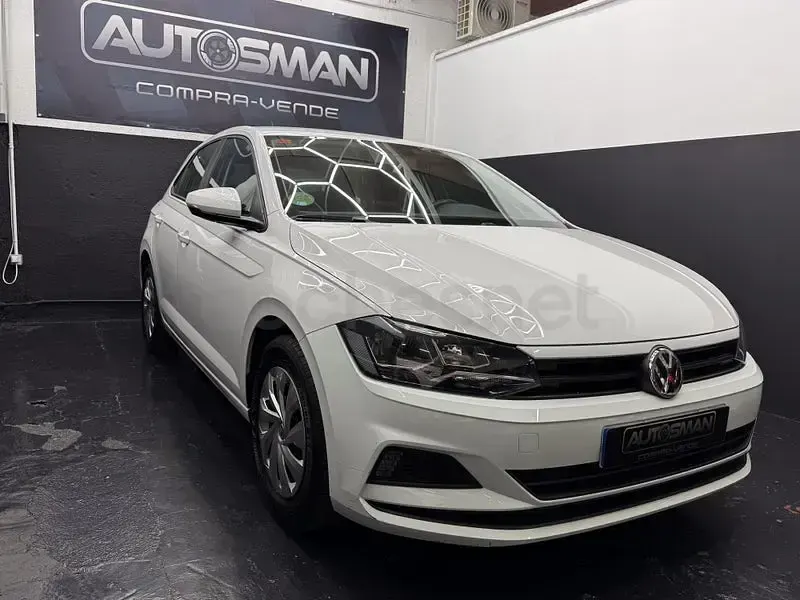 Usado VW Polo Advance 80 CV (58 kW) 2018 Blanco Utilitario