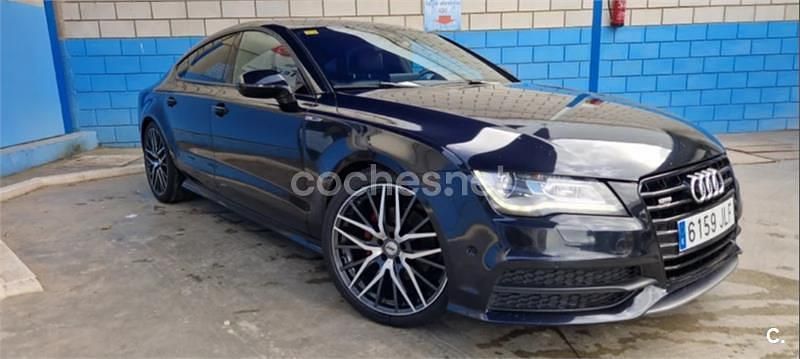 Negro Usado 2013 Audi A7 Sportback Utilitario | 12.000 € (Buen precio) - Imagen 1/4