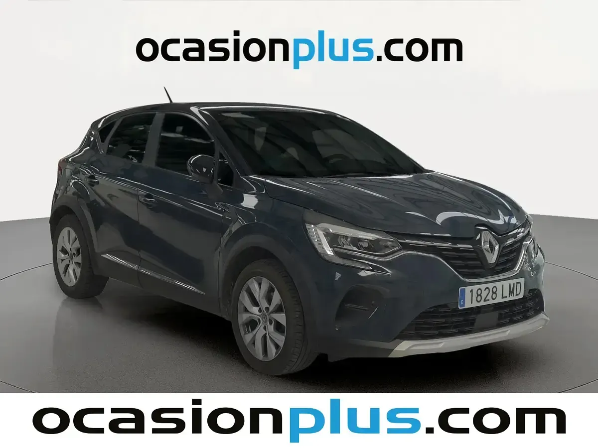 Usado Renault Captur Intens 115 CV (84 kW) 2021 Azul SUV