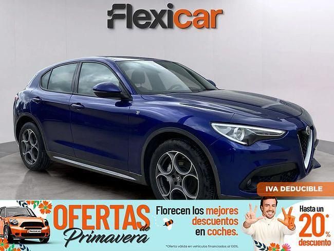 Usado Alfa Romeo Stelvio Ti 210 CV (154 kW) 2022 Azul SUV
