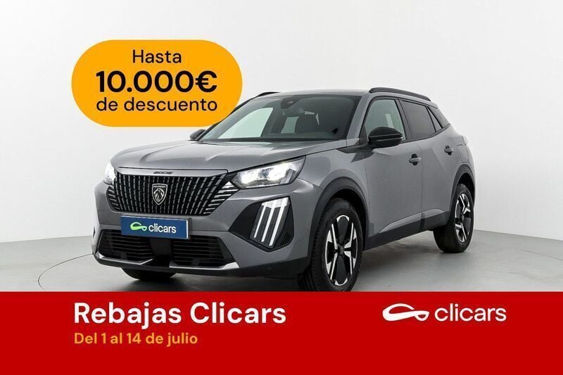 Gris Usado 2024 Peugeot 2008 Allure SUV | 17.490 € (Precio justo) - Imagen 1/4