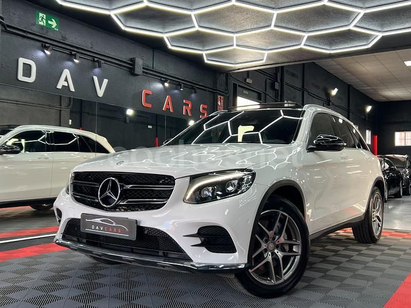 Blanco Usado 2016 Mercedes GLC220 AMG line SUV | 24.990 € (Precio justo) - Imagen 1/4