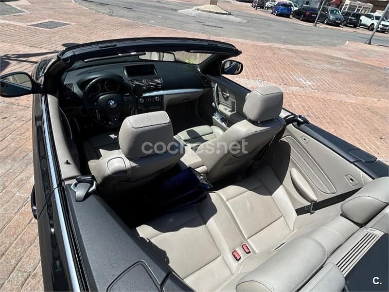 Negro Usado 2010 BMW 118 Cabriolet Descapotable | 8800 € (Precio justo) - Imagen 1/4
