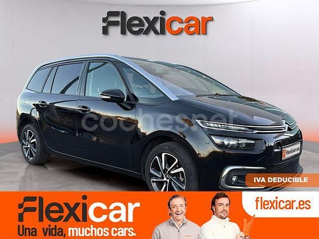 Negro Usado 2021 Citroën C4 SpaceTourer Shine Monovolumen | 16.970 € (Precio justo) - Imagen 1/4
