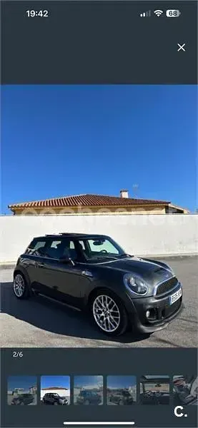 Usado Mini Cooper S 184 CV (135 kW) 2014 Gris / plata Utilitario