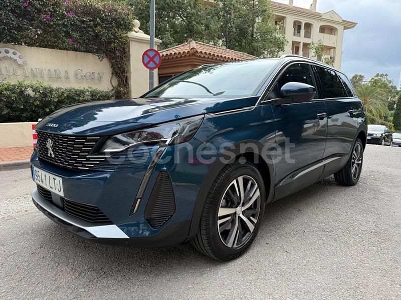 Azul Usado 2021 Peugeot 5008 Allure SUV | 16.900 € (Buen precio) - Imagen 1/4