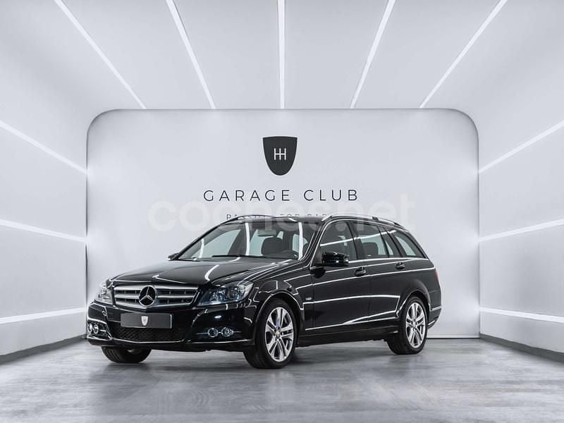 Negro Usado 2012 Mercedes C220 Avantgarde Familiar | 11.899 € (Precio justo) - Imagen 1/4