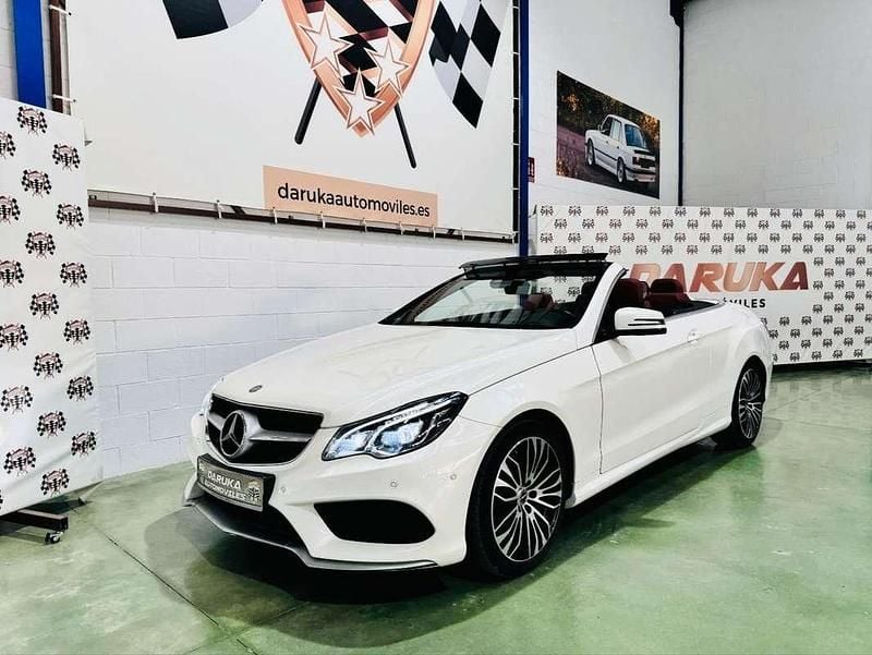 Blanco Usado 2016 Mercedes E250 Descapotable | 29.990 € (Precio justo) - Imagen 1/4
