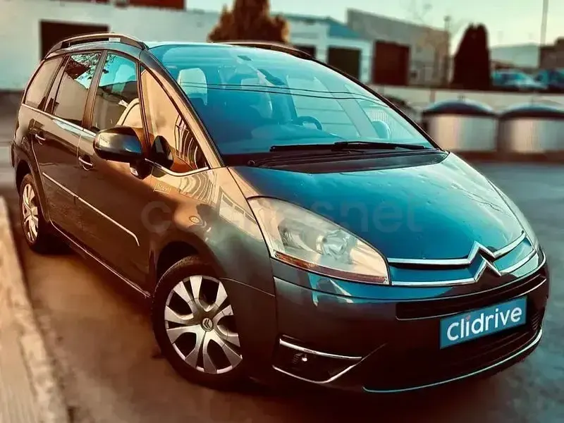 Usado Citroën Grand C4 Picasso Exclusive 110 CV (80 kW) 2010 Gris / plata Monovolumen
