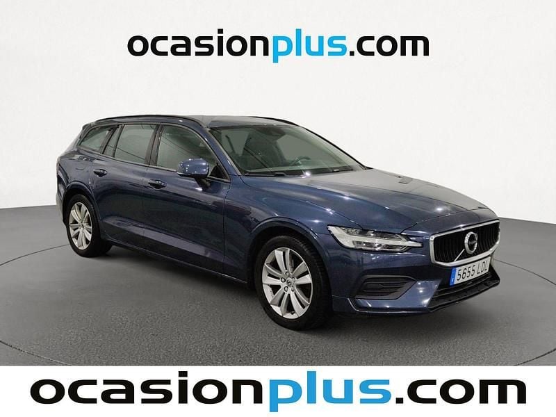 Usado Volvo V60 Momentum 190 CV (139 kW) 2019 Azul Familiar