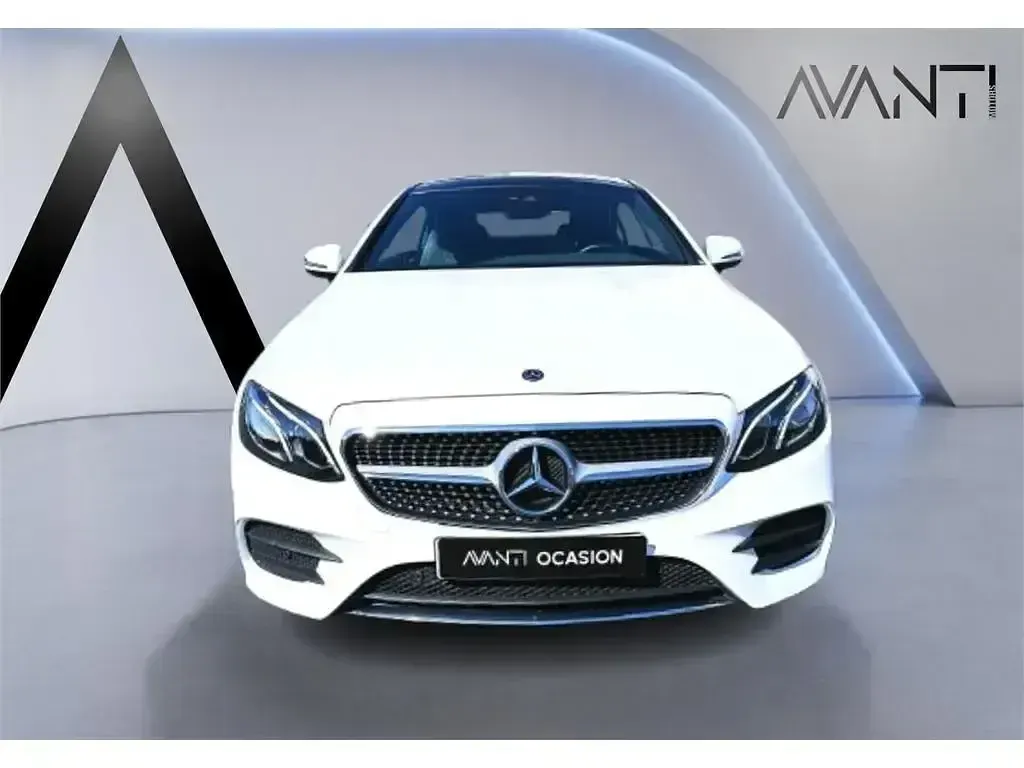 Käytetty Mercedes E220 194 HP (142 kW) 2018 Valkoinen Coupe - kaksiovinen