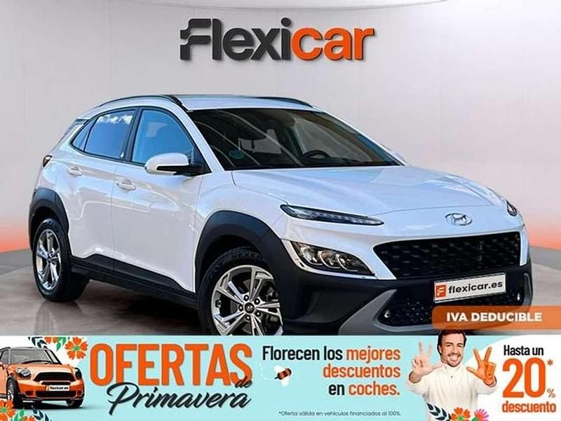 Usado Hyundai Kona N Line 120 CV (88 kW) 2022 Blanco SUV