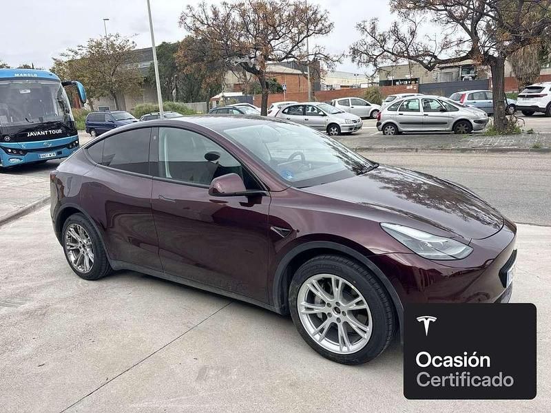 Usado Tesla Model Y Long Range AWD 189 kW (258 CV) 2023 Rojo SUV