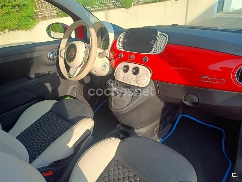Usado Fiat 500 Dolcevita 70 CV (51 kW) 2022 Rojo Berlina