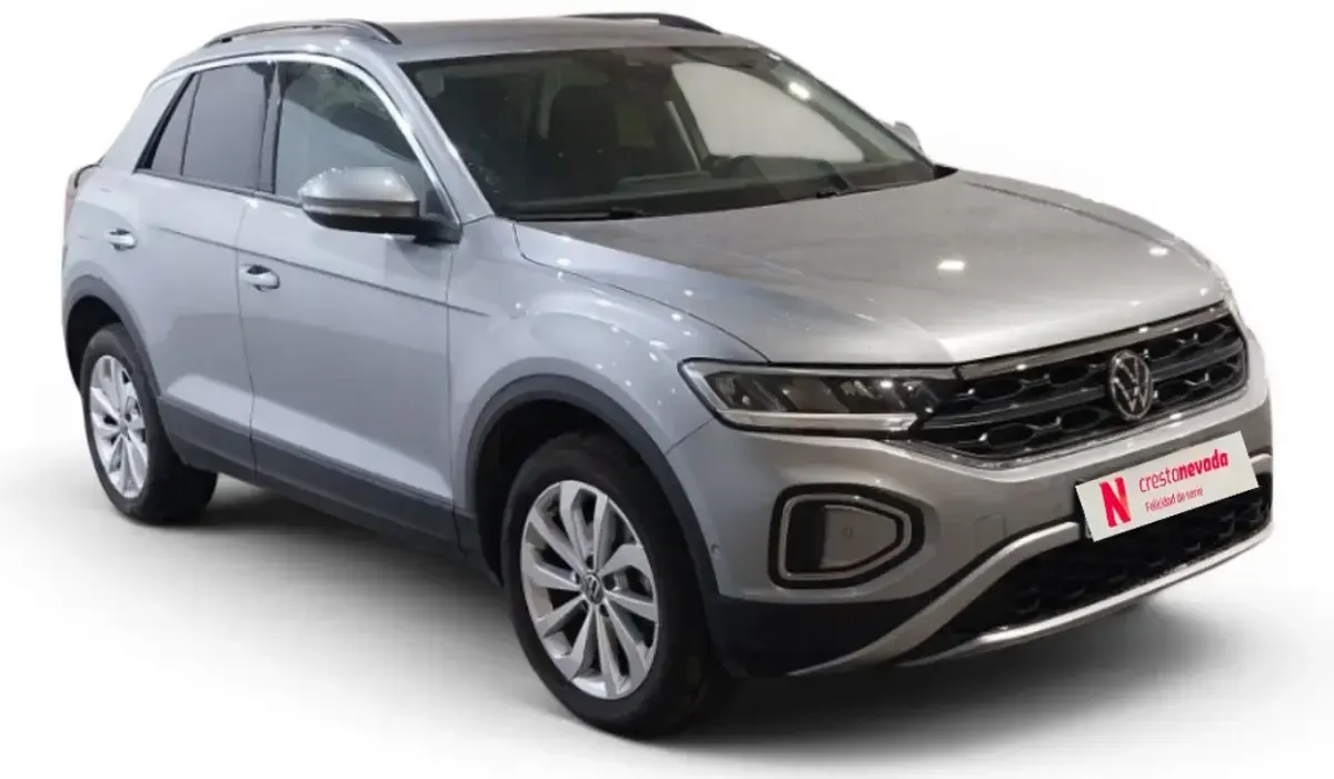 Usado VW T-Roc Life 115 CV (84 kW) 2023 Gris SUV