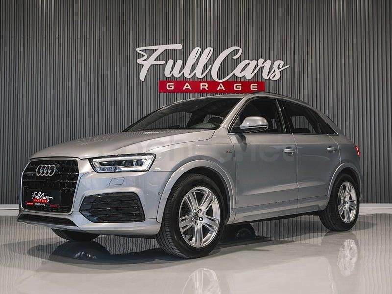 Usado Audi Q3 S-Line 180 CV (132 kW) 2016 Gris / plata SUV