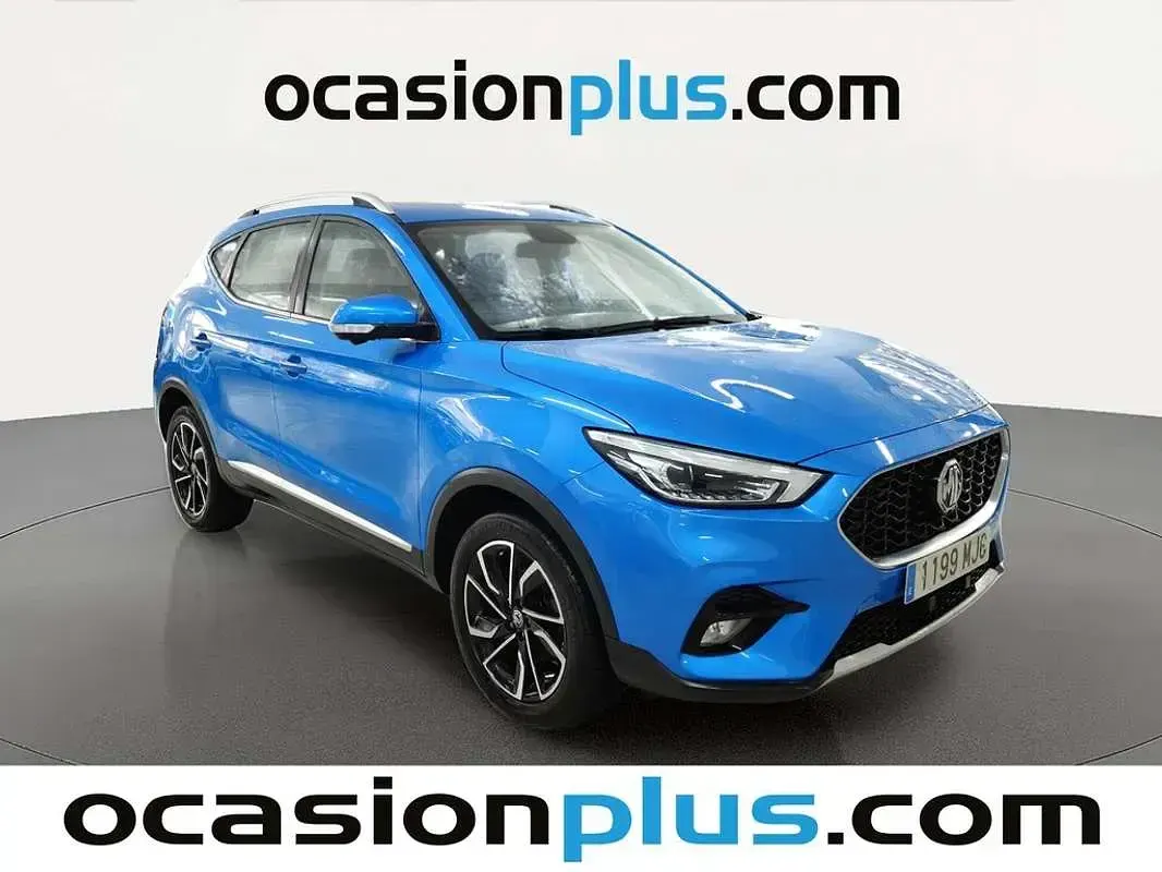Usado MG ZS Luxury 111 CV (81 kW) 2023 Azul SUV