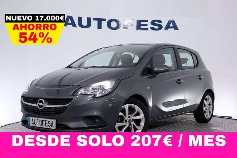 Gris / plata Usado 2015 Opel Corsa Selective Utilitario | 7750 € (Precio justo) - Imagen 1/4