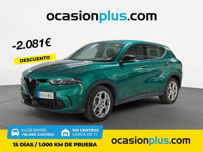 Verde Usado 2022 Alfa Romeo Tonale Sprint SUV | 22.900 € (Precio justo) - Imagen 1/3