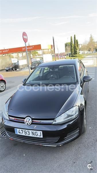 Usado VW Golf VII 110 CV (80 kW) 2013 Negro Berlina