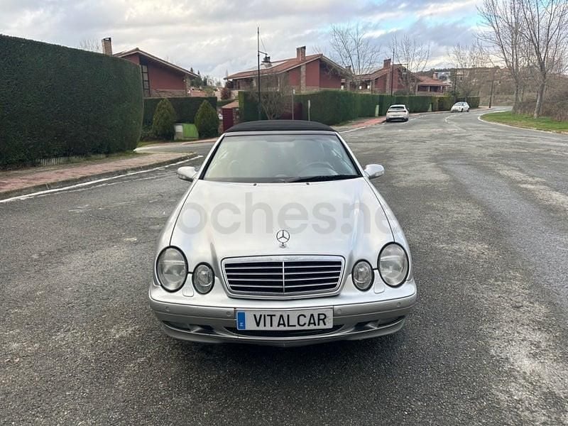 Usado Mercedes CLK430 Elegance 279 CV (205 kW) 2000 Gris / plata Descapotable