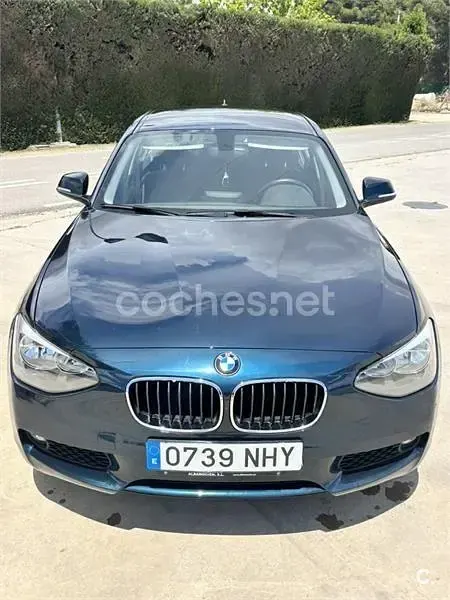 Usado BMW 116 136 CV (100 kW) 2015 Azul Utilitario