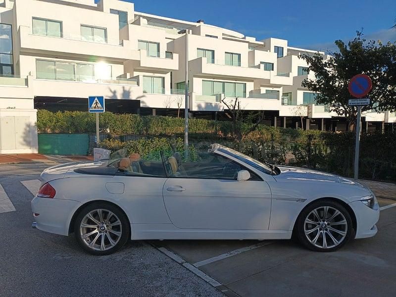 Usado BMW 635 Cabriolet 286 CV (210 kW) 2010 Blanco Descapotable