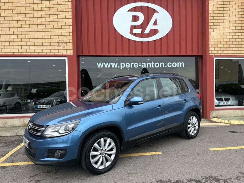 Azul Usado 2014 VW Tiguan SUV | 12.990 € (Caro) - Imagen 1/4