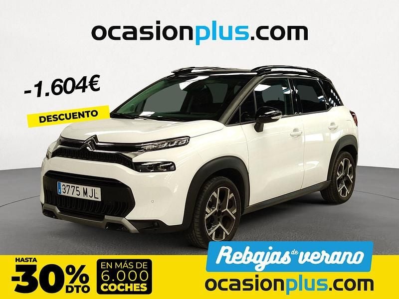 Blanco Usado 2023 Citroën C3 Aircross PureTech SUV | 17.650 € (Precio justo) - Imagen 1/4