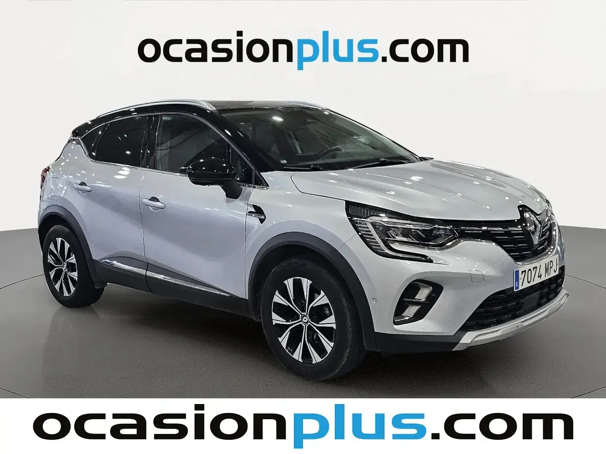 Usado Renault Captur Techno 91 CV (66 kW) 2024 Gris SUV