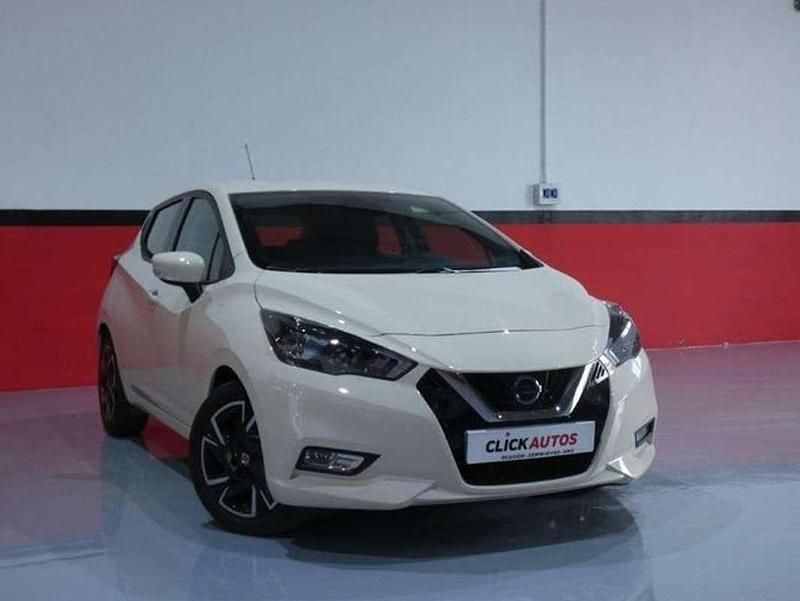 Usado Nissan Micra Acenta 92 CV (67 kW) 2021 Blanco Utilitario
