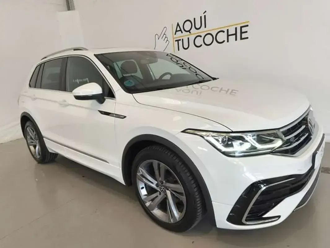 Usado VW Tiguan R-line 150 CV (110 kW) 2023 Blanco SUV