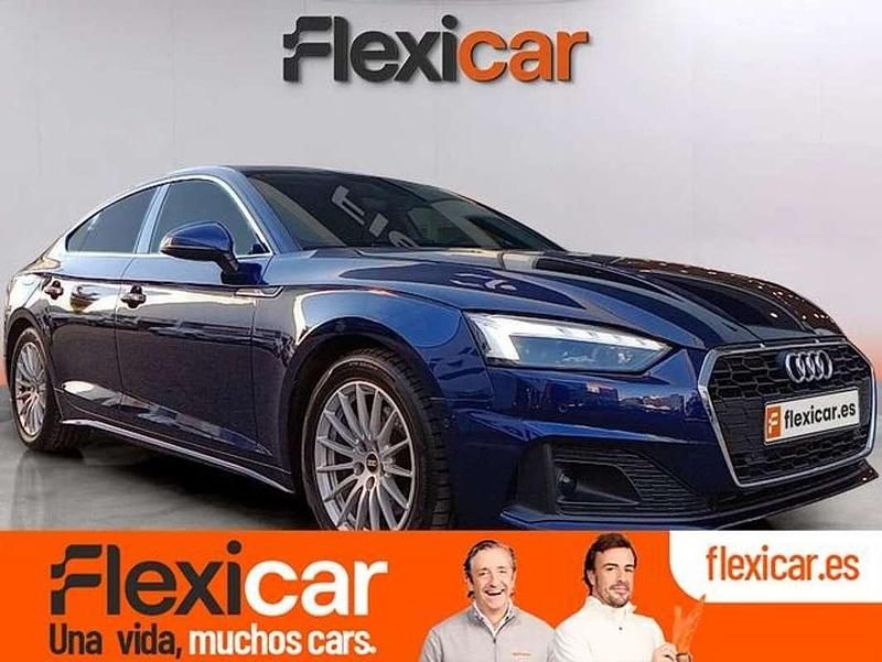 Azul Usado 2021 Audi A5 Sportback Utilitario | 22.990 € - Imagen 1/4