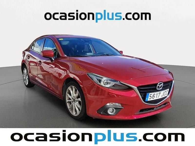 Usado Mazda 3 Luxury 120 CV (88 kW) 2015 Rojo Berlina