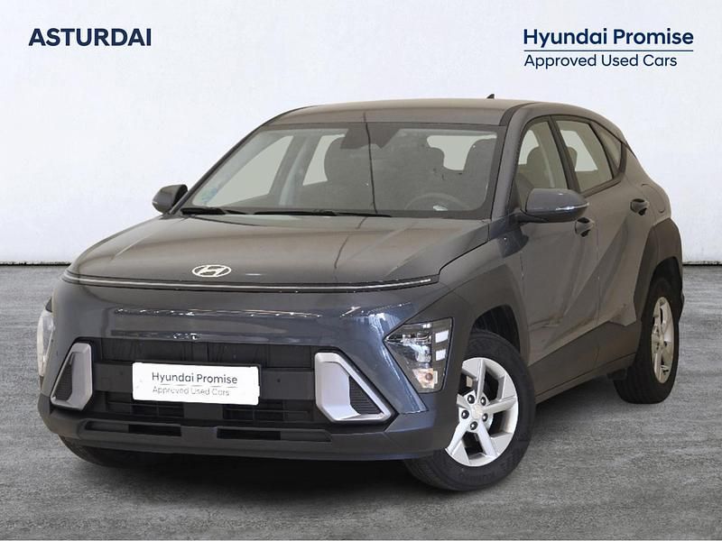 Gris Usado 2024 Hyundai Kona SUV | 25.490 € (Precio justo) - Imagen 1/4