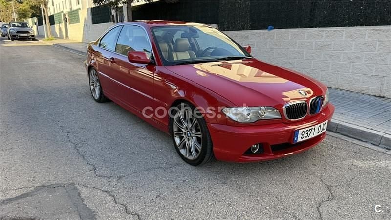 Rojo Usado 2005 BMW 330 Coupe | 8900 € (Precio justo) - Imagen 1/4