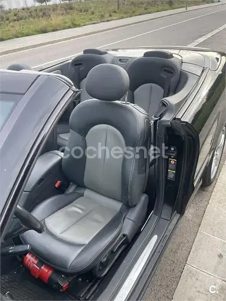 Usado Mercedes CLK200 Avantgarde 163 CV (119 kW) 2005 Negro Descapotable