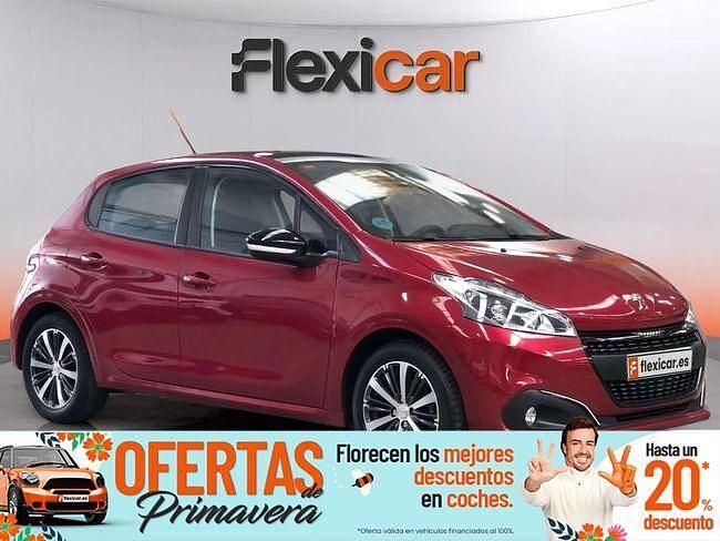 Usado Peugeot 208 Active 82 CV (60 kW) 2017 Rojo Utilitario
